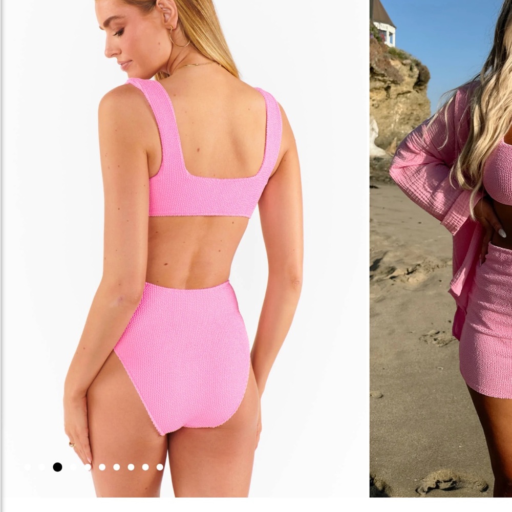 Show Me Your MuMu Pink Bikini Set